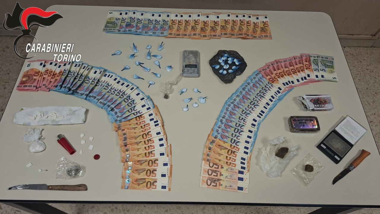 Operazione antidroga in Canavese: cinque arresti in un mese