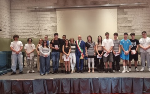 Cerimonia della Costituzione per i giovani di Banchette