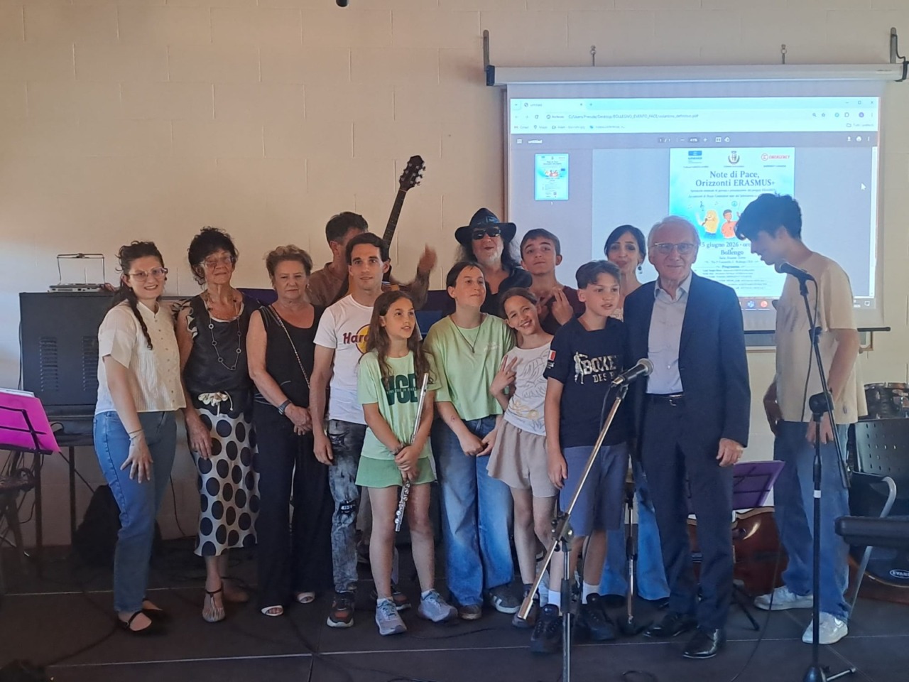 Note di Pace: giovani e musica per un futuro europeo a Bollengo