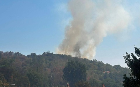 Incendio a Pavone Canavese: fiamme sulla Paraja Auta, attivati i soccorsi